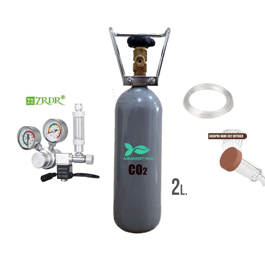 Steel Co2 Combo Pack 2L- Thread W 21.8