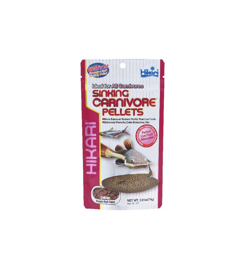 Hikari Tropical Sinking Carnivore Pellets 74g