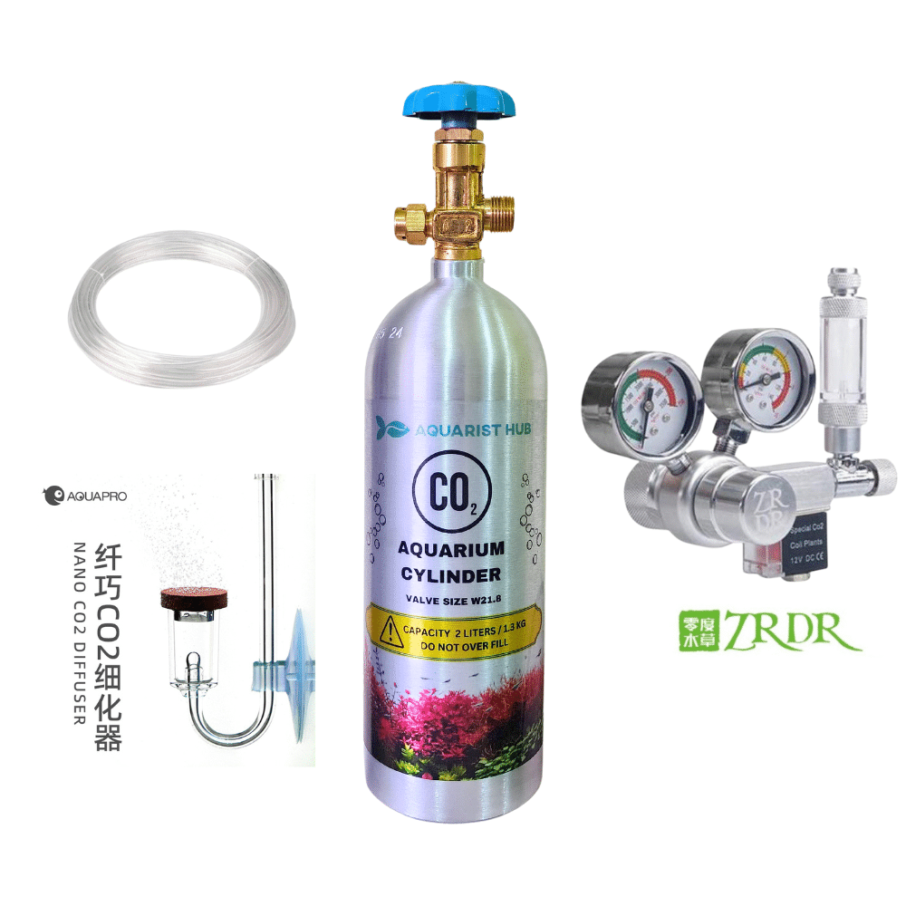 Aquarium CO2 System Combo Pack 2L