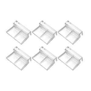 Aquarium Lid Holder Acrylic 6mm (6 Pcs)