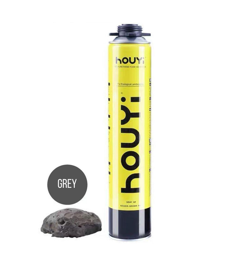 HOUYI Expanding foam glue- Gray