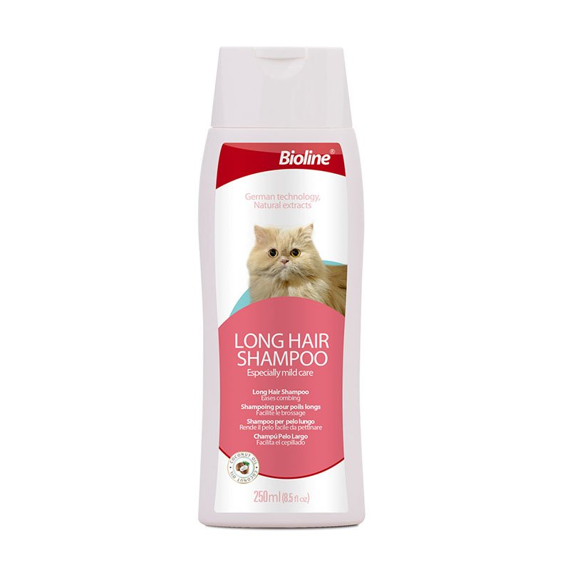 Bioline Long Hair Cat Shampoo 250ml