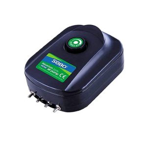 SOBO SB-988 4 Way Aquarium Air Pmp With Flow Control
