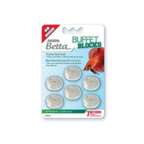 Marina Betta Vacation Block Food 12g