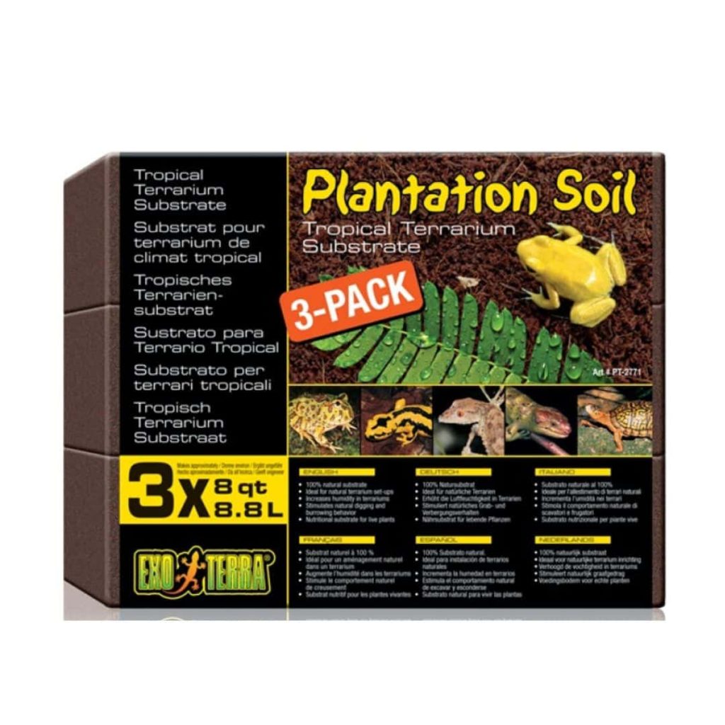 Exo Terra Plantation Soil - 3-pack