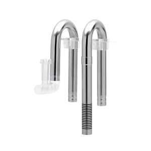 Aquapro Stainless Steel Lily Pipe with Skimmer 12mm