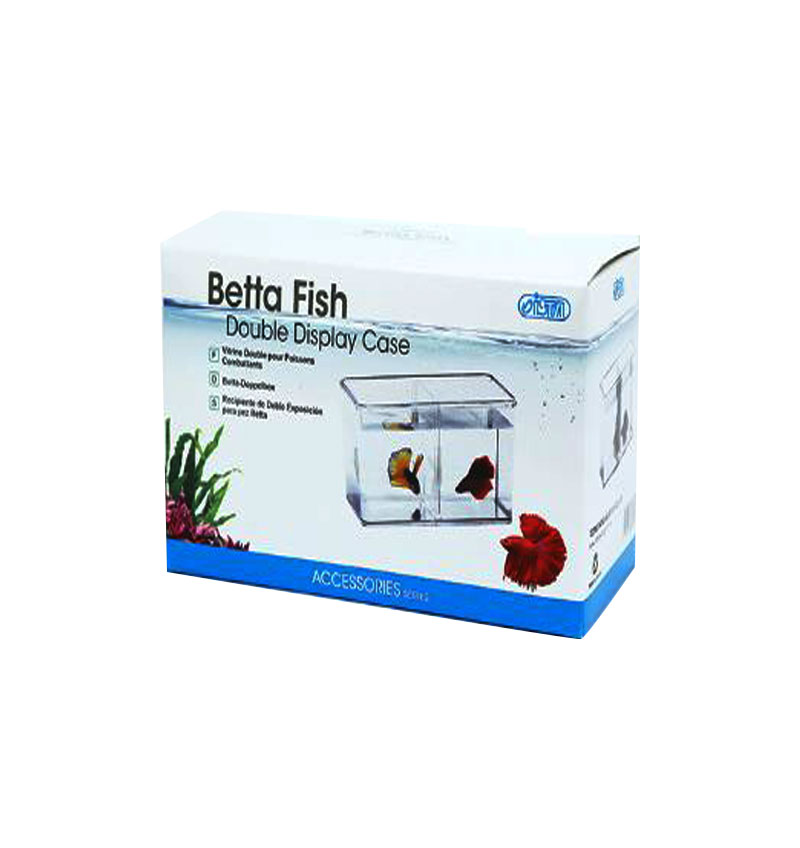 Vista Betta Fish Double Display Case