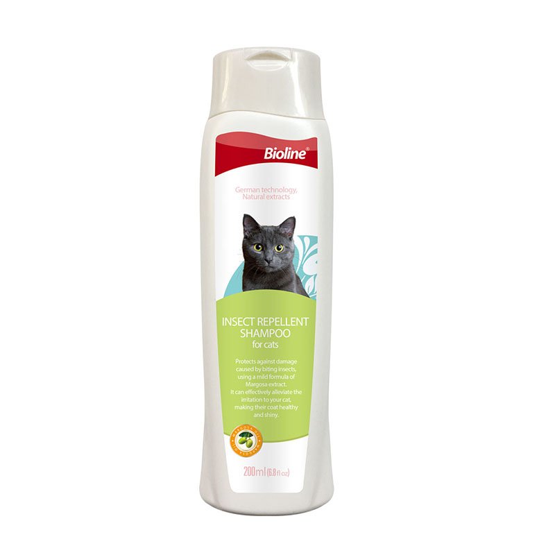 Bioline Insect Repellent Shampoo for Cat 200ml
