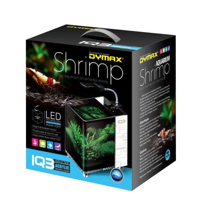 DYMAX IQ3 Acrylic Aquarium- WHITE